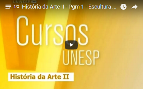 Cursos UNESP – História da Arte II Cursos UNESP – História da Arte II